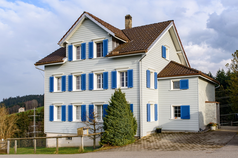 wetterfeste Fassade